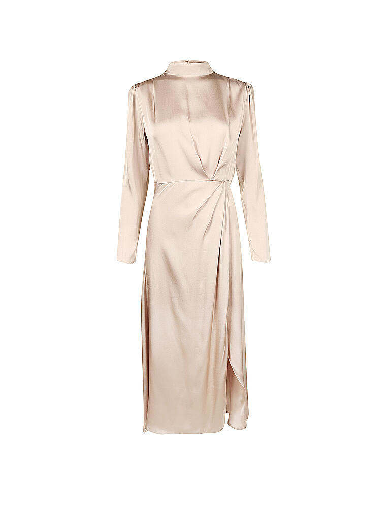 ANINE BING Midikleid Seidenkleid Kim beige